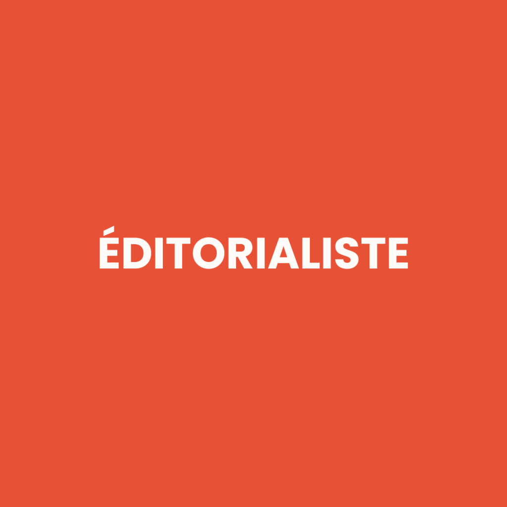 Editorialiste