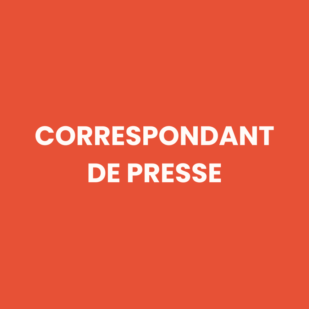 Correspondant de presse