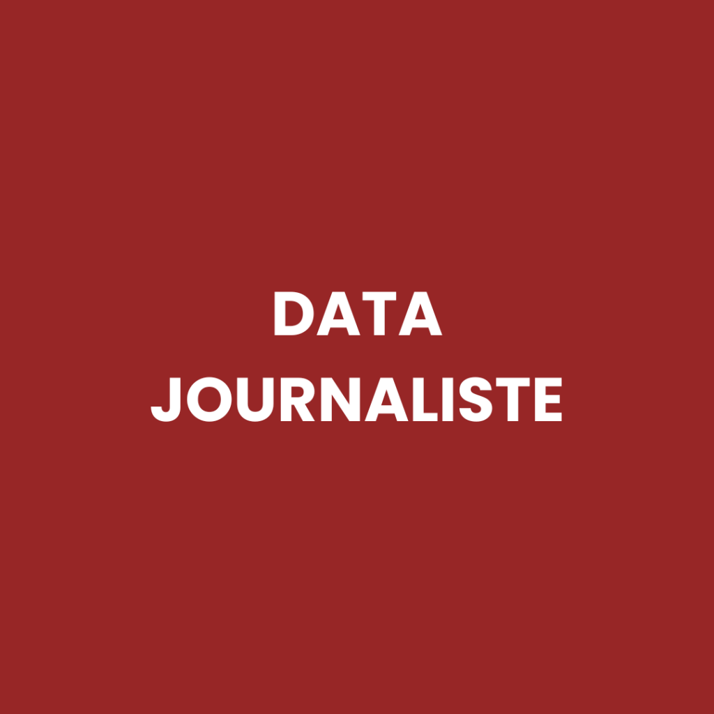 data journaliste