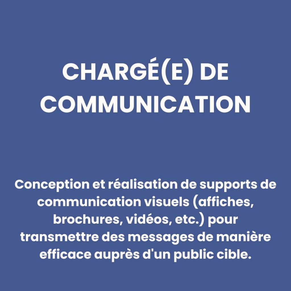 Chargé(e) de communication