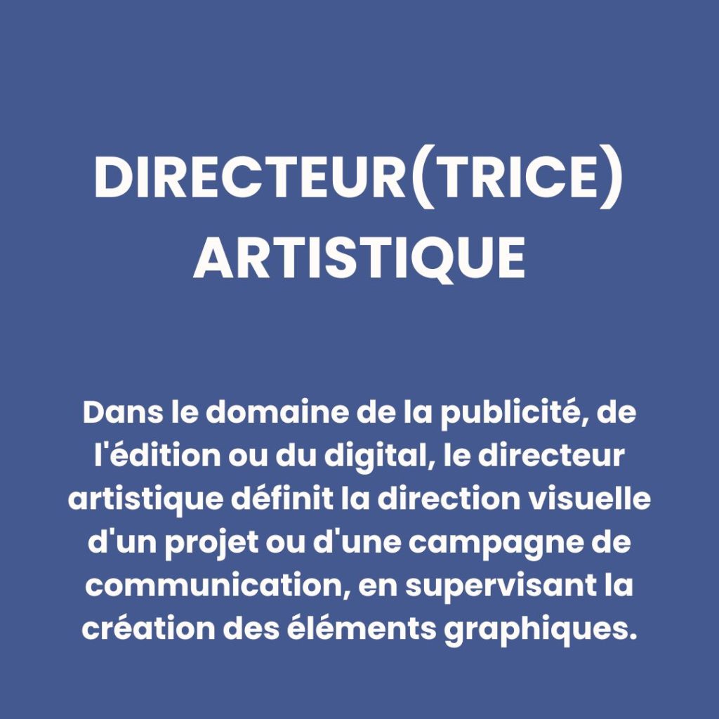 Directeur(trice) artistique