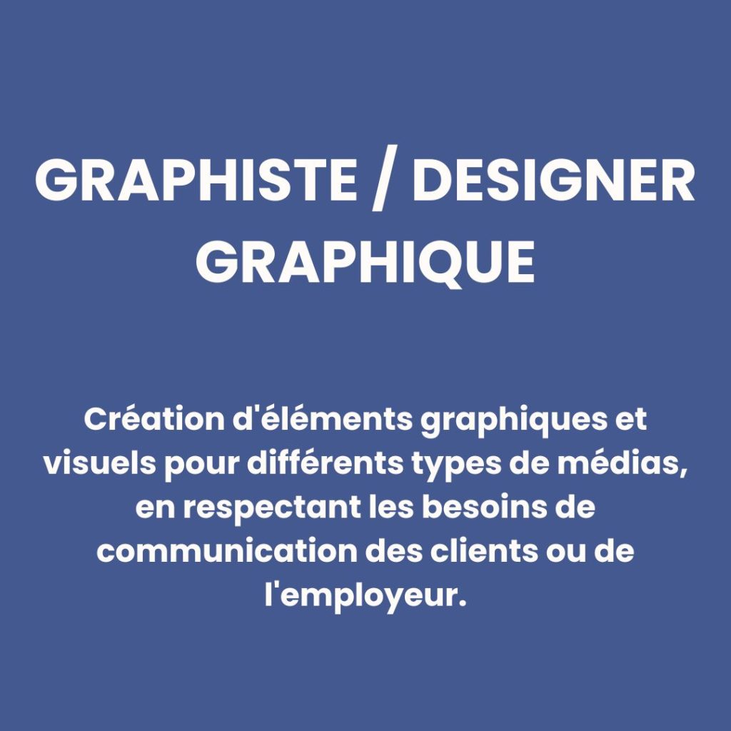 Graphiste _ Designer graphique