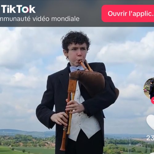 Mathéo jeune ambassadeur de Vichy sur Tik Tok