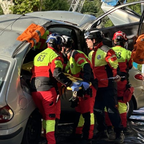 Pompiers du 63 : au cœur de la prévention, une opération de désincarcération grandeur nature