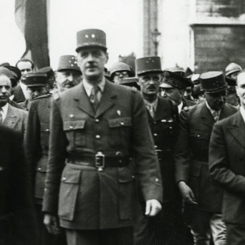 Le Général Charles de Gaulle, héros de la seconde guerre mondiale