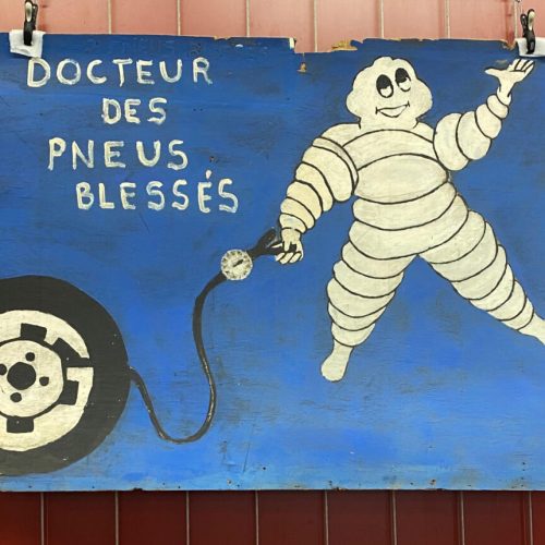 Le show du Bib Michelin aux enchères